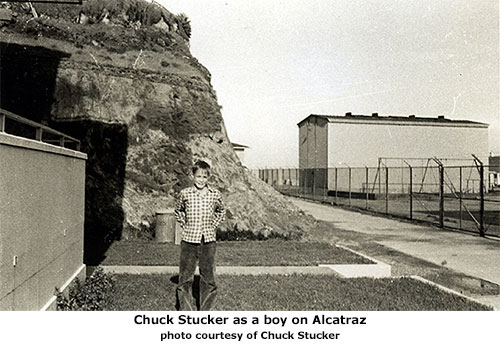 Chuck Stucker as a boy